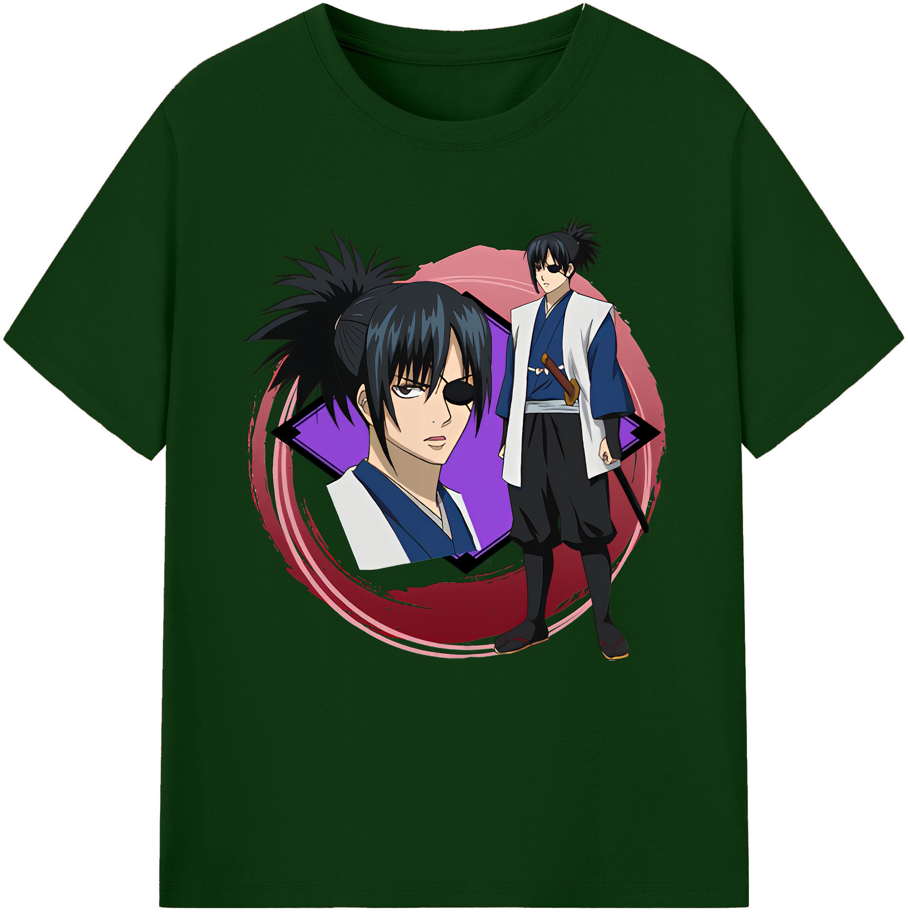 （画像用） ぎんたま 坂田銀時（さかたぎんとき） 神楽 志村新八（しむら しんぱち） GINTAMA Sakata Gintoki Kagura Shimura Shinpachi 綿100％半袖Tシャツ（フロントプリント）